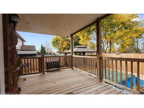 18 Rutherford Drive, Simcoe, ON - Outdoor With Deck Patio Veranda With Exterior