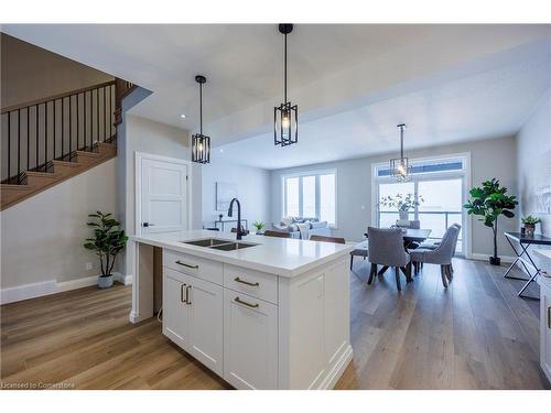 82 Duchess Drive, Delhi, ON - Indoor Photo Showing Kitchen With Double Sink