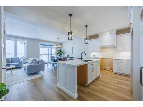 82 Duchess Drive, Delhi, ON - Indoor Photo Showing Kitchen With Double Sink With Upgraded Kitchen