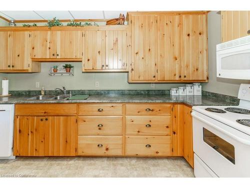 143 South Drive, Huntsville, ON - Indoor Photo Showing Kitchen With Double Sink