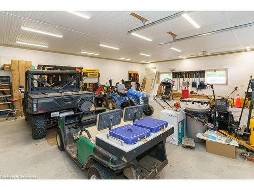 143 South Drive, Huntsville, ON - Indoor Photo Showing Garage