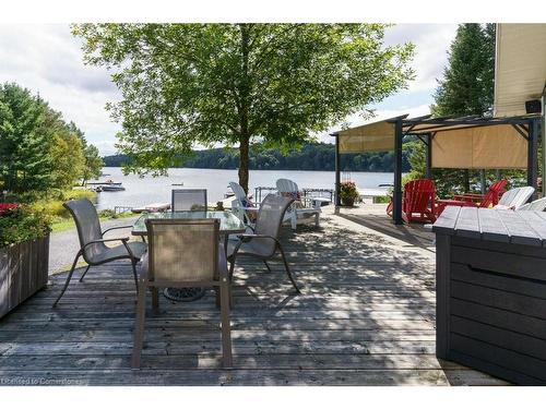 143 South Drive, Huntsville, ON - Outdoor With Body Of Water With Deck Patio Veranda