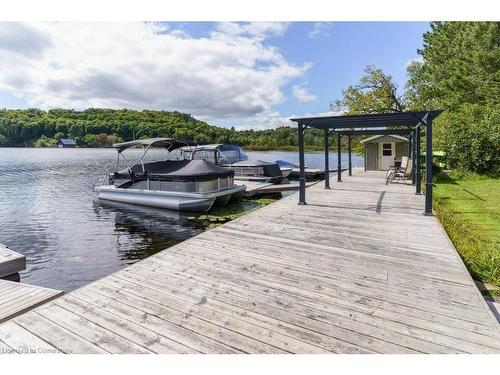 143 South Drive, Huntsville, ON - Outdoor With Body Of Water With Deck Patio Veranda