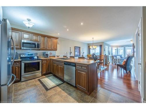 73 Upper Canada Drive, Port Rowan, ON - Indoor Photo Showing Kitchen With Stainless Steel Kitchen