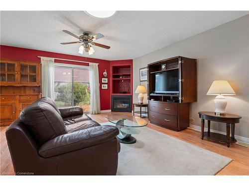 23 Walsingham Drive, Port Rowan, ON - Indoor Photo Showing Living Room With Fireplace