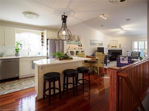 4-19 Somerset Drive, Port Dover, ON - Indoor Photo Showing Kitchen With Double Sink