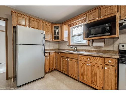 45 Kennedy Road, Simcoe, ON - Indoor Photo Showing Kitchen With Double Sink