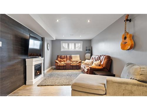 59 Driftwood Drive, Simcoe, ON - Indoor Photo Showing Living Room With Fireplace