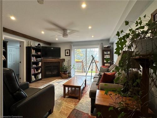 69 Prospect Street, Port Dover, ON - Indoor With Fireplace