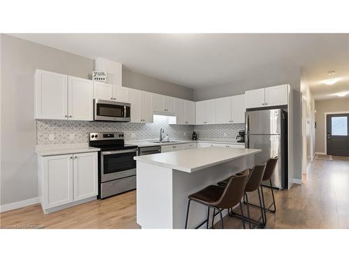 10 Meadowhawk Lane, Simcoe, ON - Indoor Photo Showing Kitchen With Stainless Steel Kitchen With Upgraded Kitchen