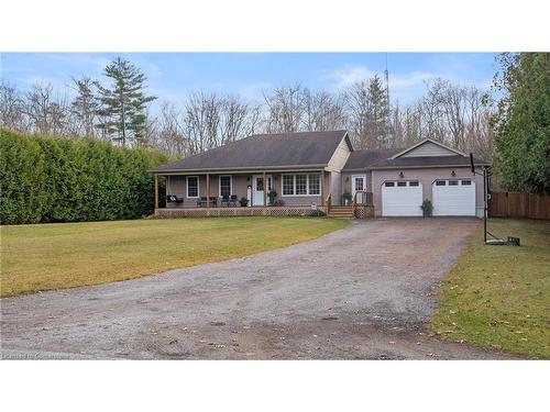 544 7Th Concession Road, Simcoe, ON - Outdoor With Deck Patio Veranda With Facade