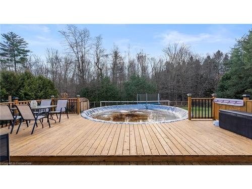 544 7Th Concession Road, Simcoe, ON - Outdoor With Above Ground Pool