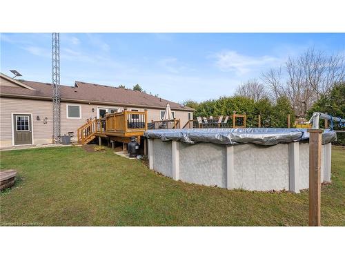 544 7Th Concession Road, Simcoe, ON - Outdoor With Above Ground Pool With Backyard With Exterior