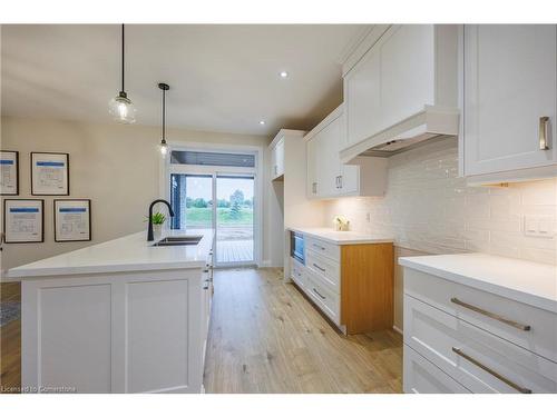 94 Duchess Drive, Delhi, ON - Indoor Photo Showing Kitchen With Double Sink With Upgraded Kitchen