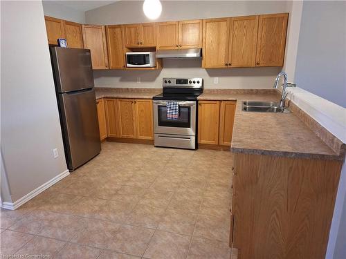 2-510 Queensway W, Simcoe, ON - Indoor Photo Showing Kitchen With Double Sink