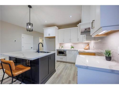 371 Argyle Avenue, Delhi, ON - Indoor Photo Showing Kitchen With Double Sink