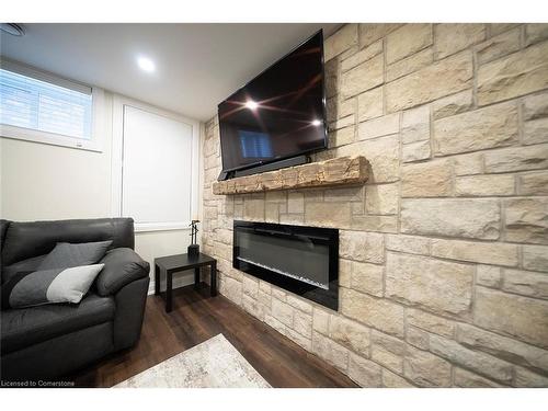 150 Upper Paradise Road, Hamilton, ON - Indoor Photo Showing Other Room With Fireplace