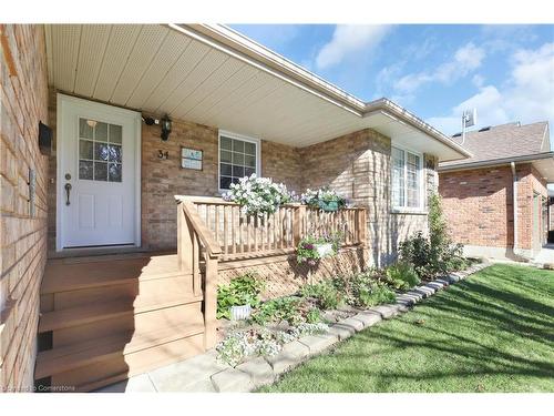 34 Bobolink Drive, Tillsonburg, ON - Outdoor With Deck Patio Veranda