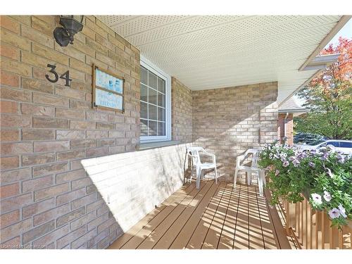 34 Bobolink Drive, Tillsonburg, ON - Outdoor With Deck Patio Veranda With Exterior