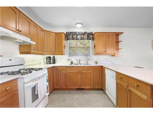 34 Bobolink Drive, Tillsonburg, ON - Indoor Photo Showing Kitchen With Double Sink