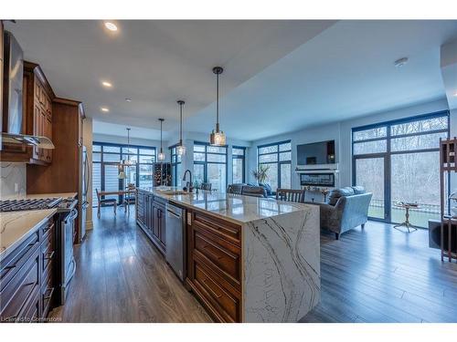 215-38 Harbour Street, Port Dover, ON - Indoor Photo Showing Kitchen With Upgraded Kitchen