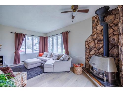 207 Market Street E, Port Dover, ON - Indoor Photo Showing Living Room With Fireplace