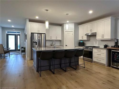 139 New Lakeshore Road, Port Dover, ON - Indoor Photo Showing Kitchen With Stainless Steel Kitchen With Upgraded Kitchen