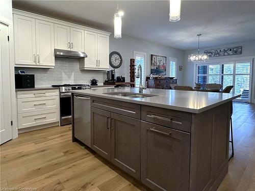 139 New Lakeshore Road, Port Dover, ON - Indoor Photo Showing Kitchen With Double Sink