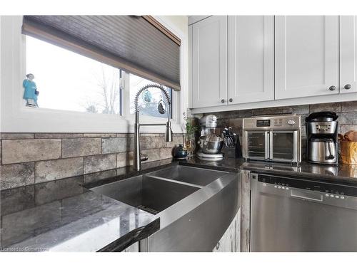 2023 Maple Boulevard, Port Dover, ON - Indoor Photo Showing Kitchen With Double Sink