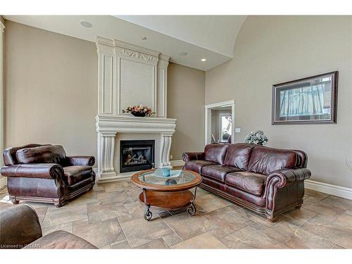 56170 Heritage Line, Straffordville, ON - Indoor Photo Showing Living Room With Fireplace