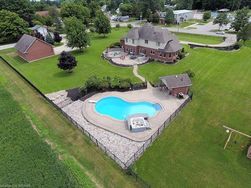56170 Heritage Line, Straffordville, ON - Outdoor With In Ground Pool With Deck Patio Veranda With View