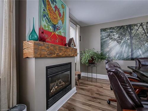 17 Albert St W/S, Langton, ON - Indoor Photo Showing Living Room With Fireplace