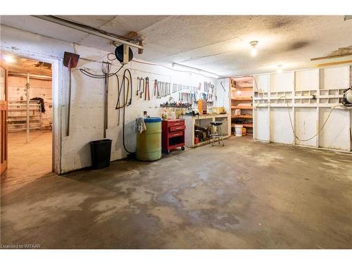 4974 Marion Street, Dorchester, ON - Indoor Photo Showing Garage