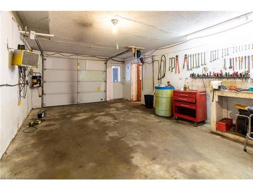 4974 Marion Street, Dorchester, ON - Indoor Photo Showing Garage