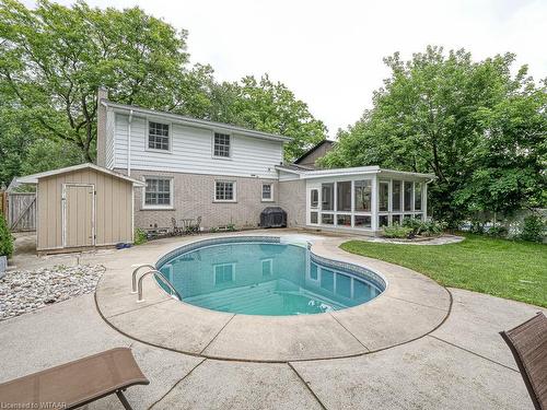 798 Warwick Street, Woodstock, ON - Outdoor With In Ground Pool With Backyard With Exterior