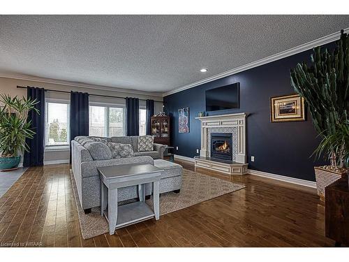 224 Boyd Boulevard, Thamesford, ON - Indoor Photo Showing Living Room With Fireplace