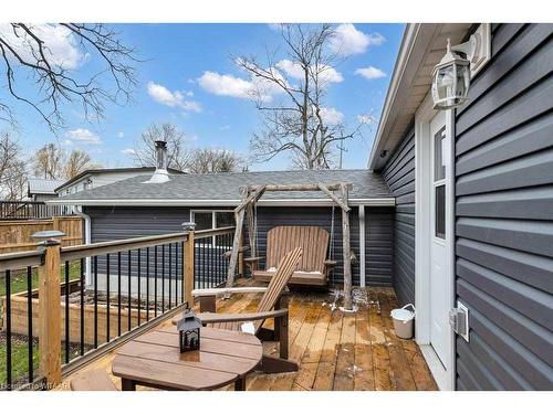 57 Talbot Street, Courtland, ON - Outdoor With Deck Patio Veranda With Exterior