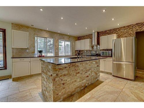 2170 West Quarterline Road, Langton, ON - Indoor Photo Showing Kitchen With Upgraded Kitchen