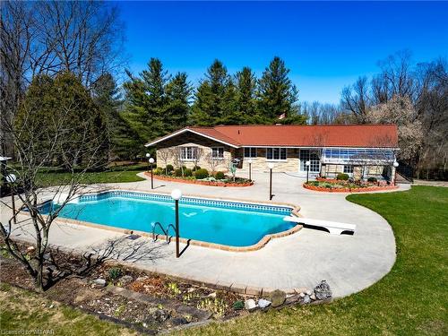 266132 Maple Dell Road, Norwich (Twp), ON - Outdoor With In Ground Pool