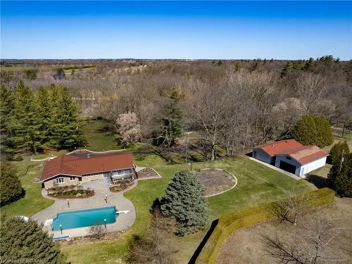 266132 Maple Dell Road, Norwich (Twp), ON - Outdoor With In Ground Pool With View