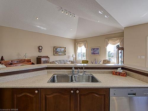 768 Garden Court Crescent, Woodstock, ON - Indoor Photo Showing Kitchen With Double Sink