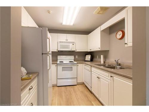 304-80 Bridge Street E, Tillsonburg, ON - Indoor Photo Showing Kitchen With Double Sink