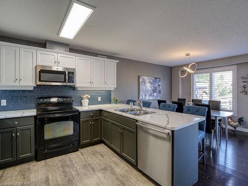 269 Falcon Drive, Woodstock, ON - Indoor Photo Showing Kitchen With Double Sink
