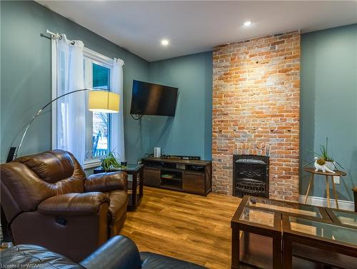 554 Hatch Street, Woodstock, ON - Indoor With Fireplace