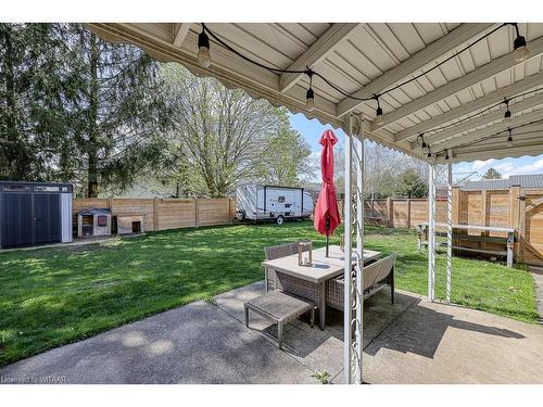 1140 Tupper Gardens, Woodstock, ON - Outdoor With Deck Patio Veranda With Backyard