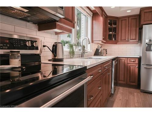 475025 Zorra & East Zorra Tavistock Line, Beachville, ON - Indoor Photo Showing Kitchen With Upgraded Kitchen