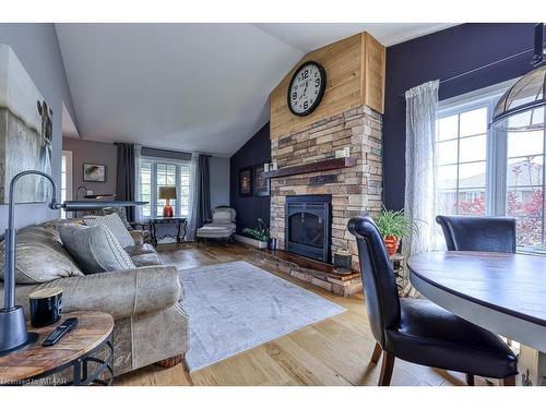 244 Falcon Drive, Woodstock, ON - Indoor Photo Showing Other Room With Fireplace