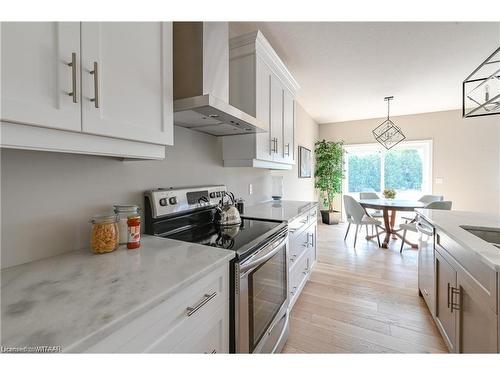 22 Matheson Crescent, Innerkip, ON - Indoor Photo Showing Kitchen With Stainless Steel Kitchen With Upgraded Kitchen