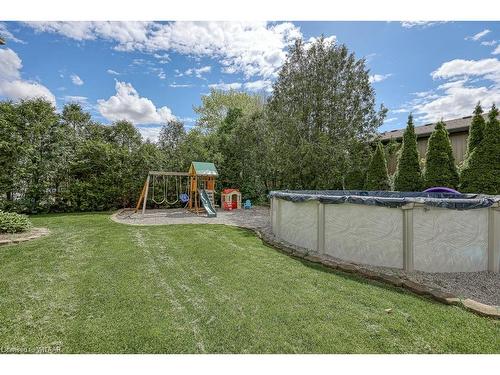 29 Finlayson Drive, Thamesford, ON - Outdoor With Above Ground Pool With Backyard