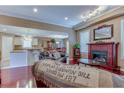 8 Norsworthy Lane, Ingersoll, ON - Indoor With Fireplace
